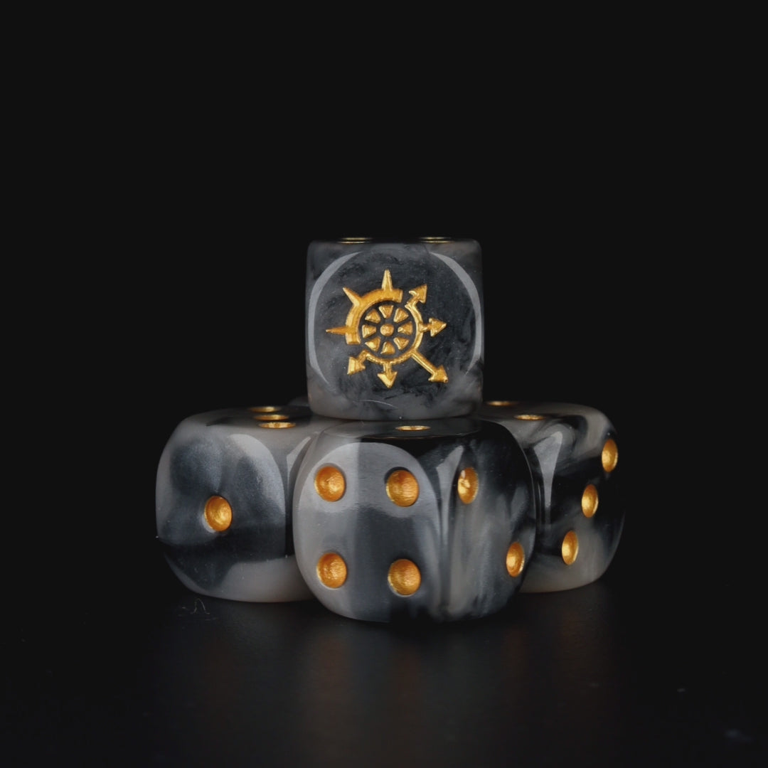 Cogs of Chaos, Corrupted Steel, 16mm Dice