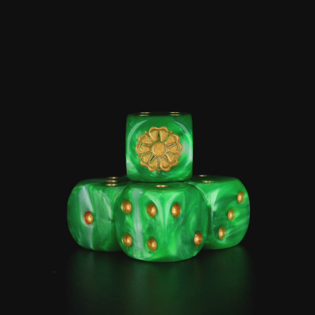 Rose 16mm Dice