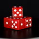 Robot Helm Dice - Red