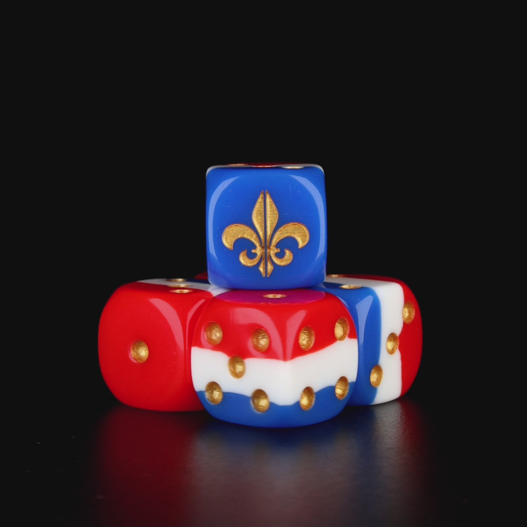 France 16mm Dice