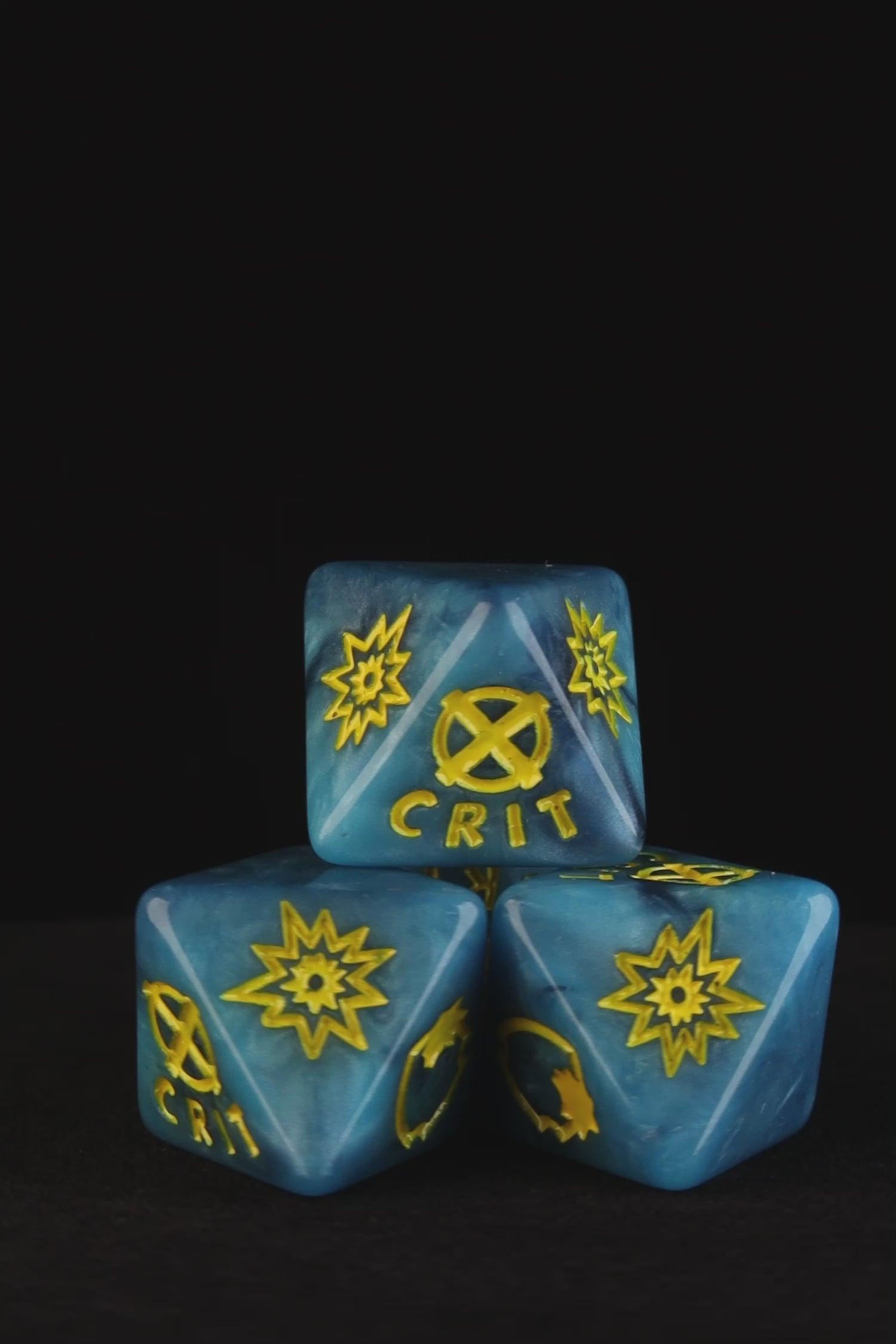Heroic Mutants D8 Dice Set | Baron of Dice | Comic Collection