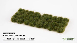 Gamers Grass | Grass Tuft XL (12mm) | Strong Green