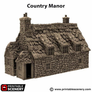 Country Manor - Country & King - Fantasy Historical Building