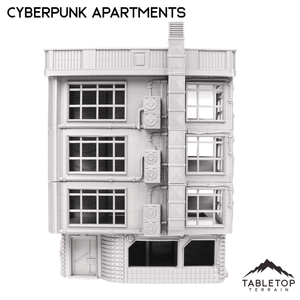 Cyberpunk Apartments - Cyberpunk Building