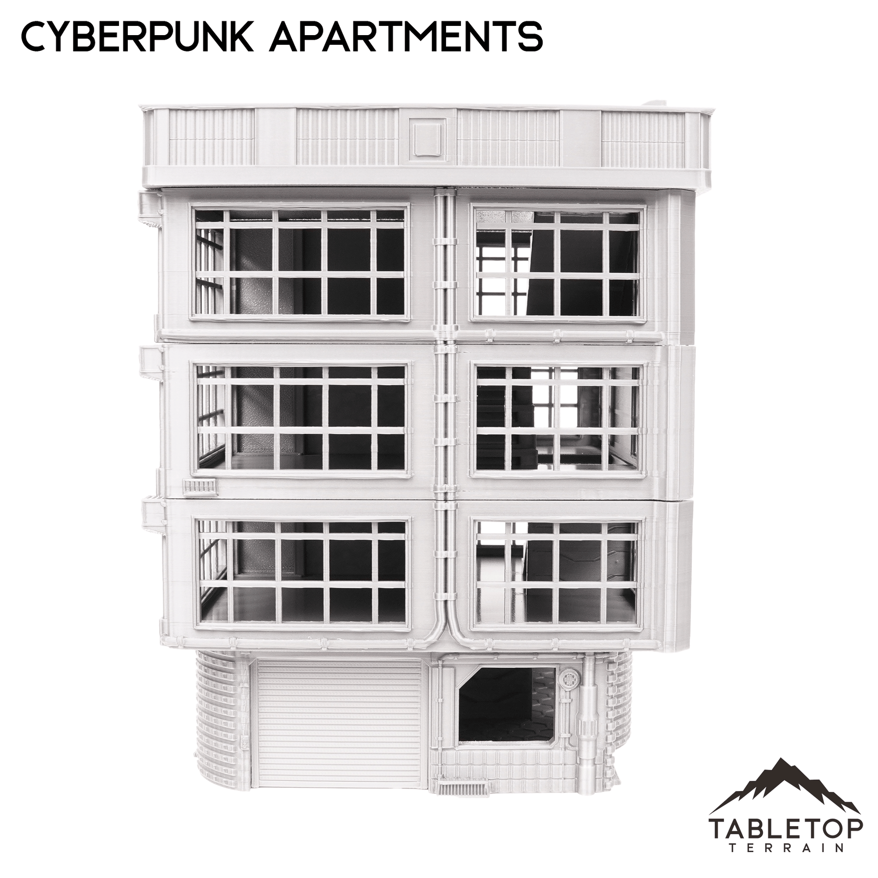 Cyberpunk Apartments - Cyberpunk Building