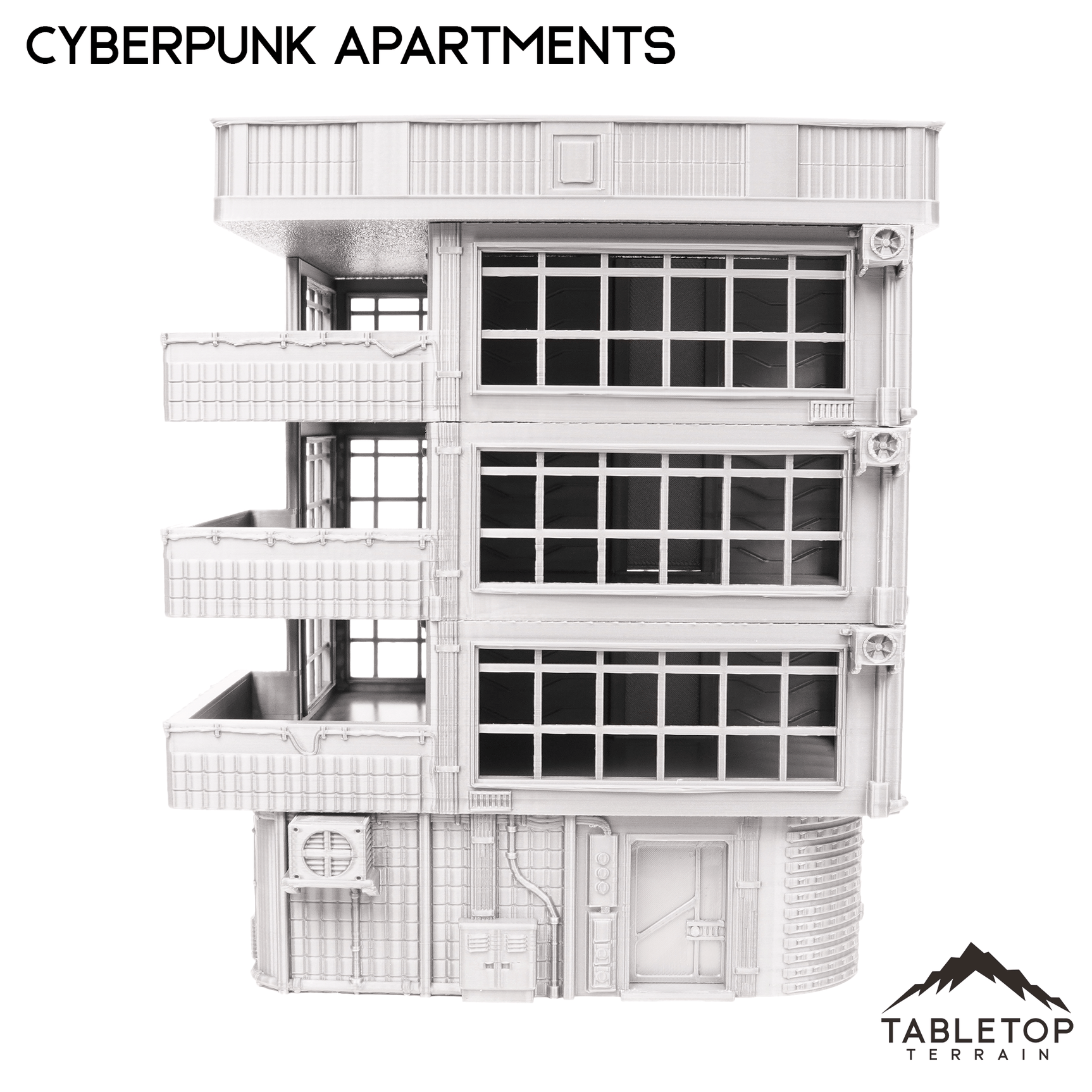 Cyberpunk Apartments - Cyberpunk Building