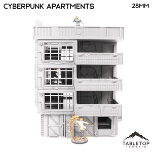 Cyberpunk Apartments - Cyberpunk Building