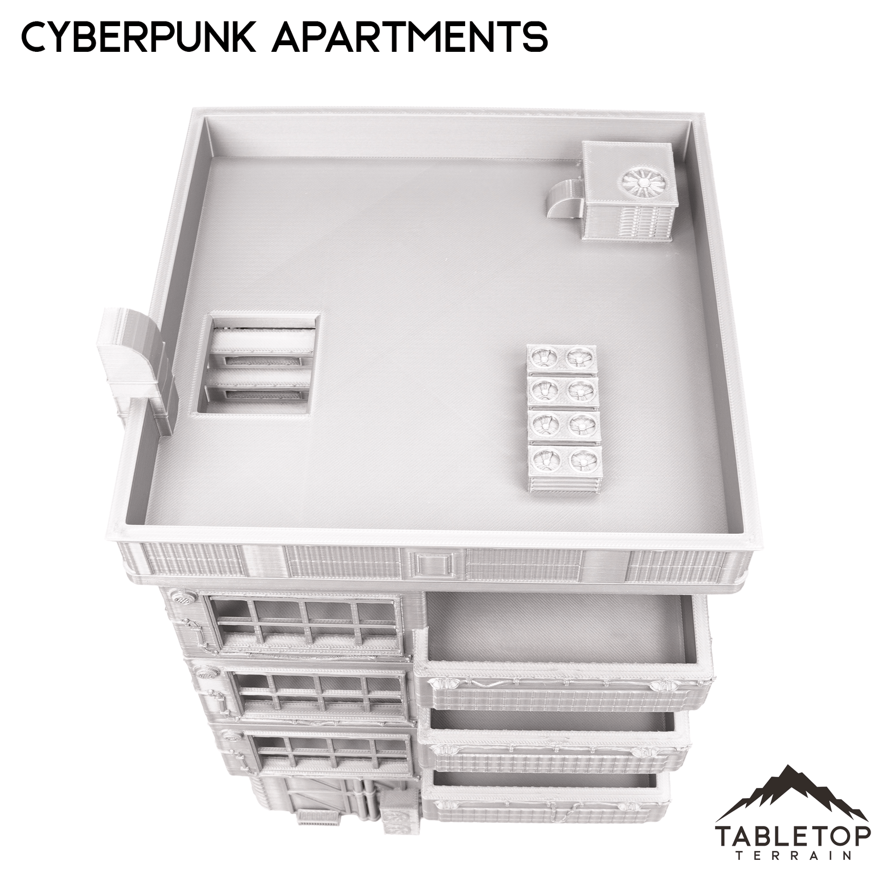 Cyberpunk Apartments - Cyberpunk Building