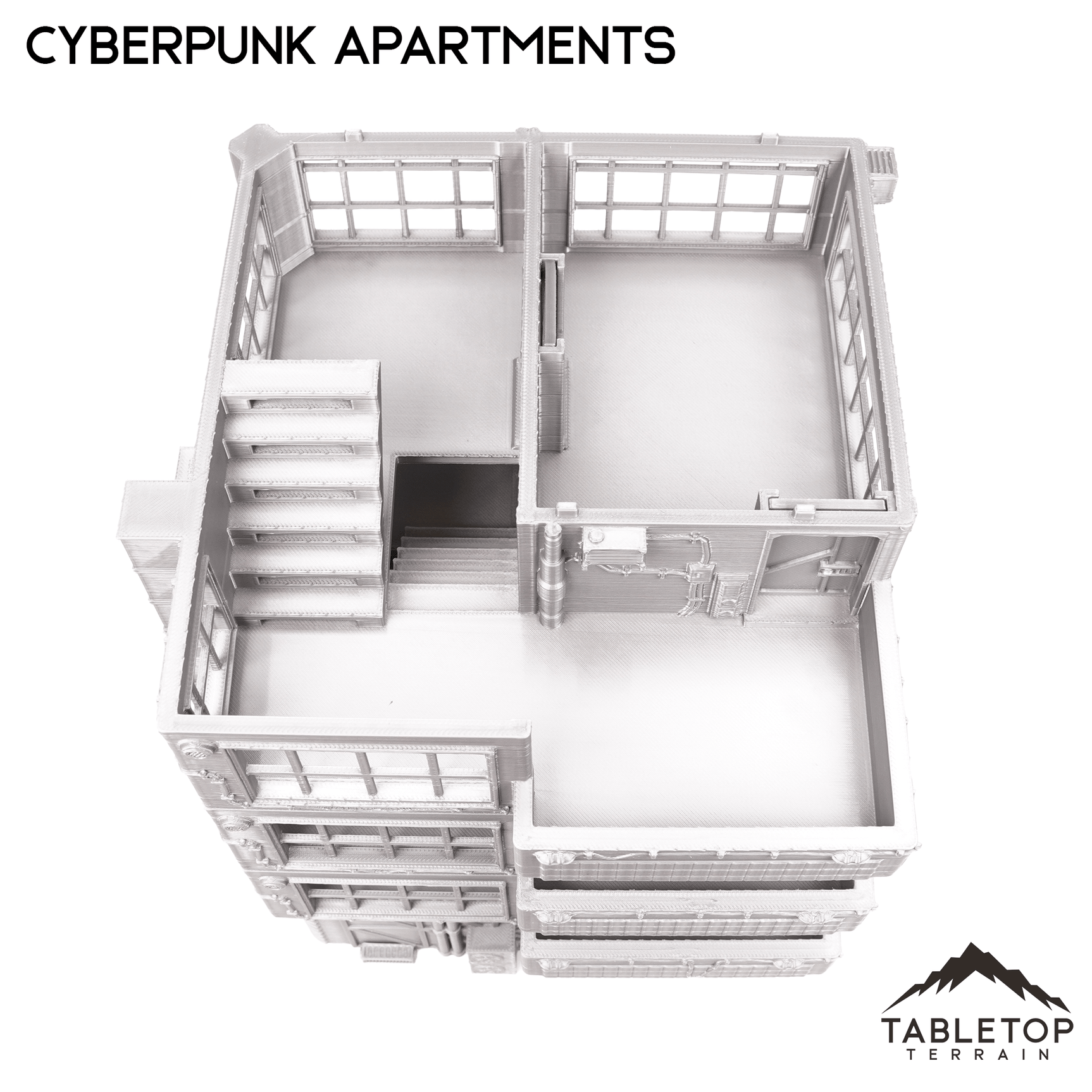 Cyberpunk Apartments - Cyberpunk Building