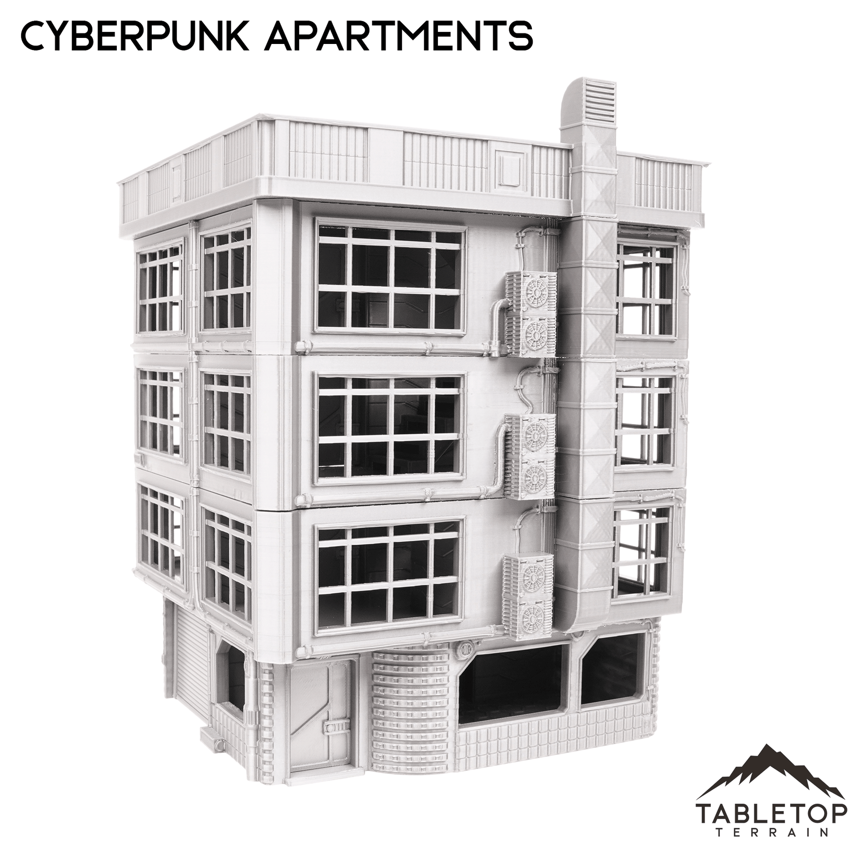 Cyberpunk Apartments - Cyberpunk Building