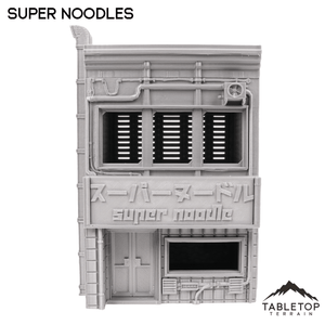 Cyberpunk Super Noodles - Cyberpunk Building