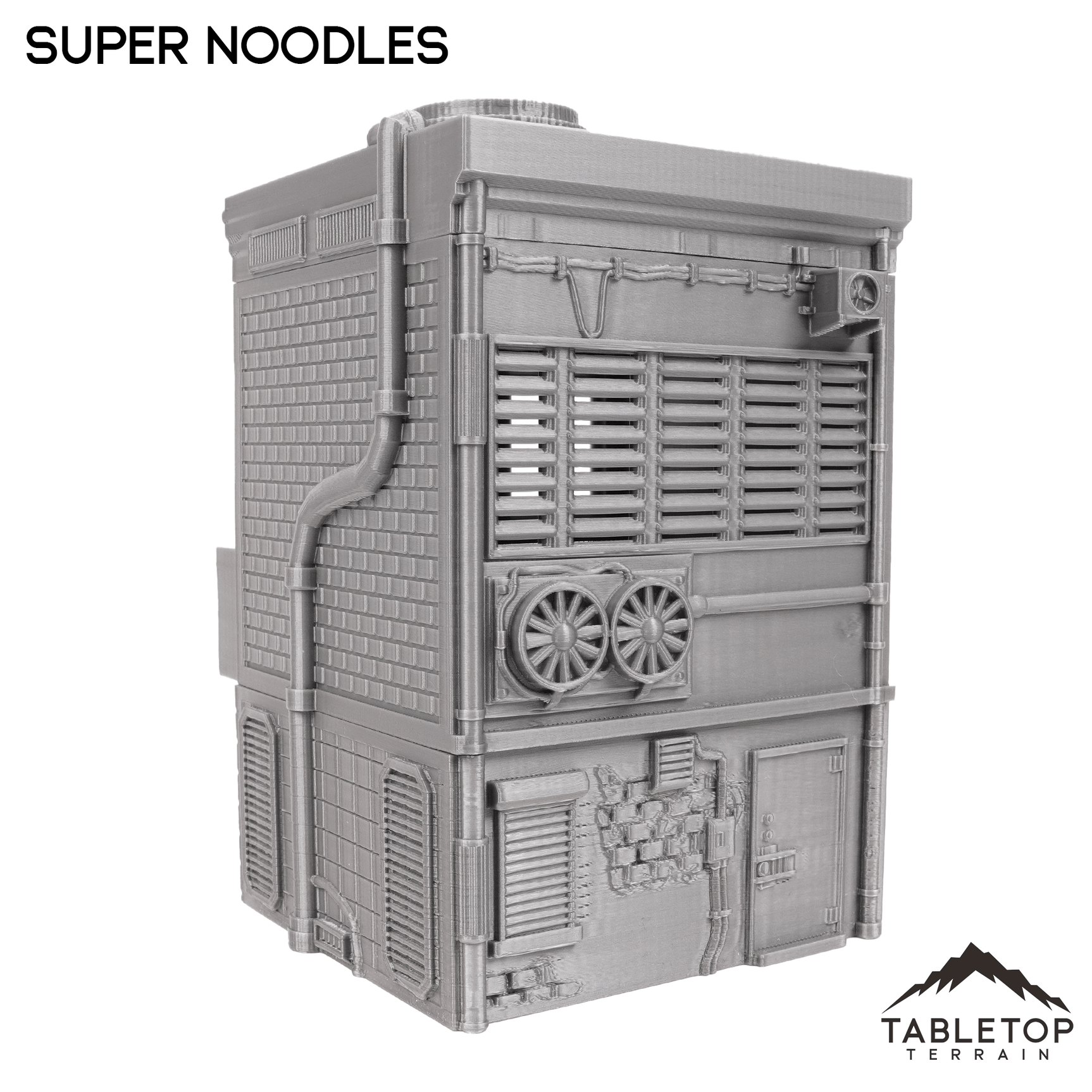 Cyberpunk Super Noodles - Cyberpunk Building