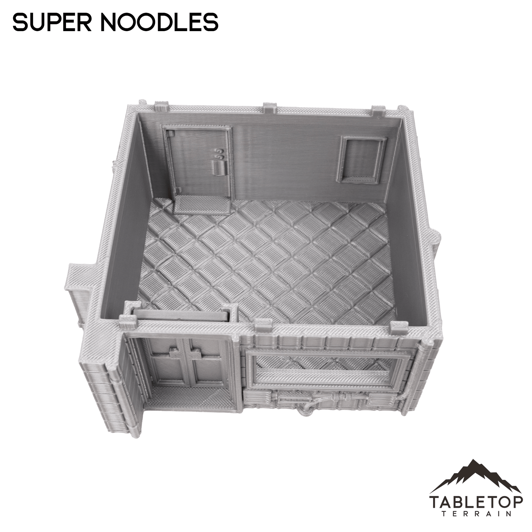 Cyberpunk Super Noodles - Cyberpunk Building