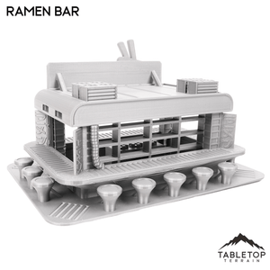 Ramen Bar - Cyberpunk Building