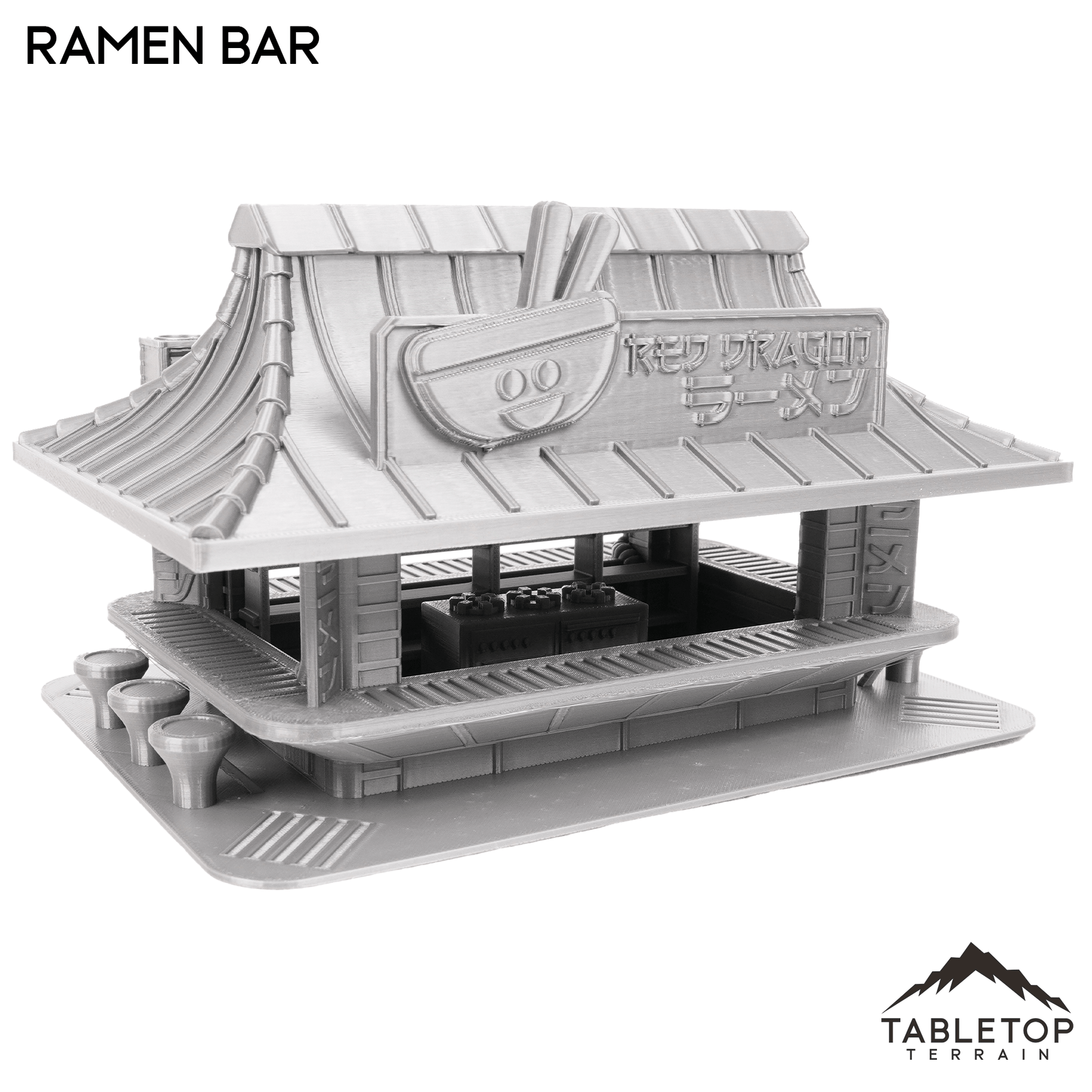 Ramen Bar - Cyberpunk Building