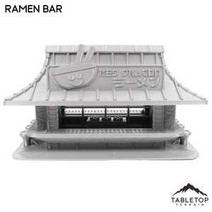 Ramen Bar - Cyberpunk Building