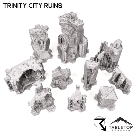 HEXTECH Trinity City Ruins - 6mm