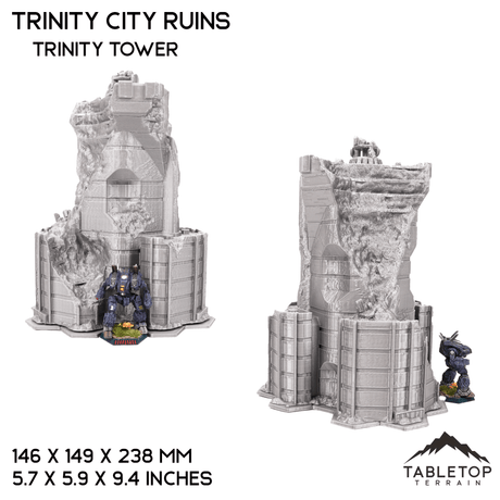 HEXTECH Trinity City Ruins - 6mm