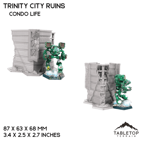 HEXTECH Trinity City Ruins - 6mm