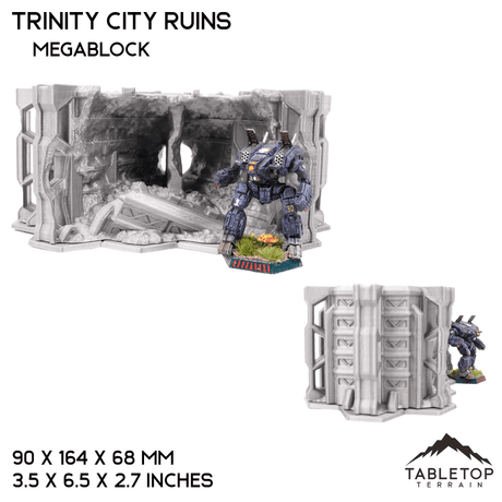 HEXTECH Trinity City Ruins - 6mm