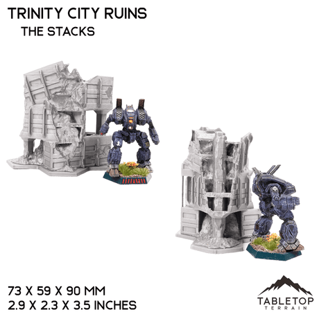 HEXTECH Trinity City Ruins - 6mm