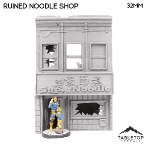 Ruined Noodle Shop - Marvel Crisis Protocol Ruins