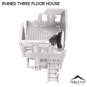 Ruined Three Floor House