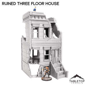 Ruined Three Floor House