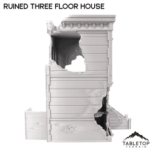 Ruined Three Floor House