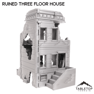 Ruined Three Floor House