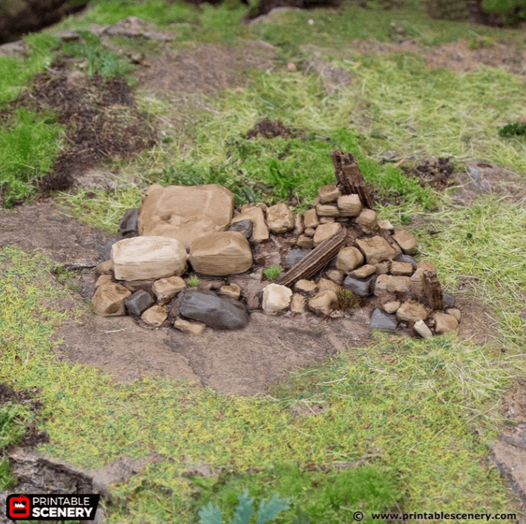 Debris Piles - Hagglethorn Hollow - Scatter Terrain