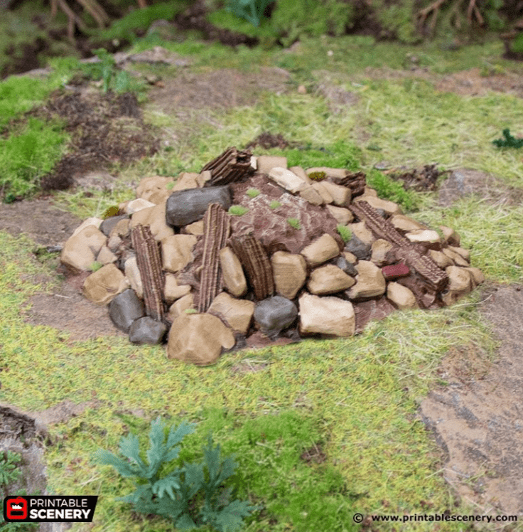 Debris Piles - Hagglethorn Hollow - Scatter Terrain