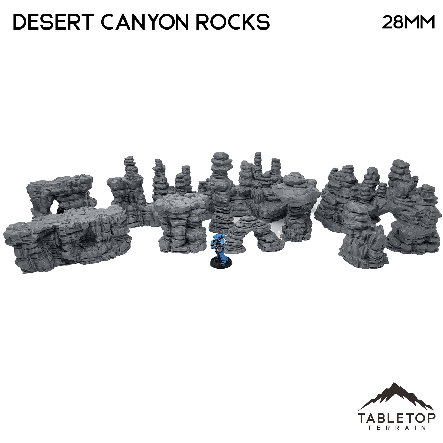 Desert Canyon Rocks - Scatter Terrain