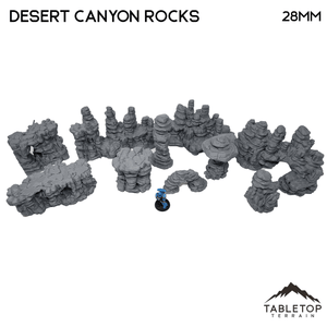 Desert Canyon Rocks - Scatter Terrain