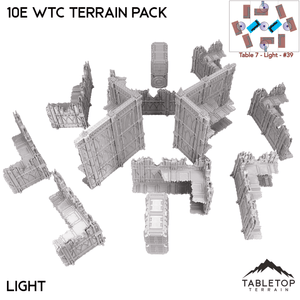 10e WTC Terrain Pack - Smoke & Steel