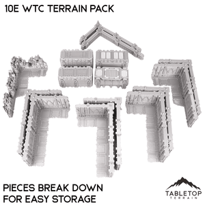 10e WTC Terrain Pack - Smoke & Steel