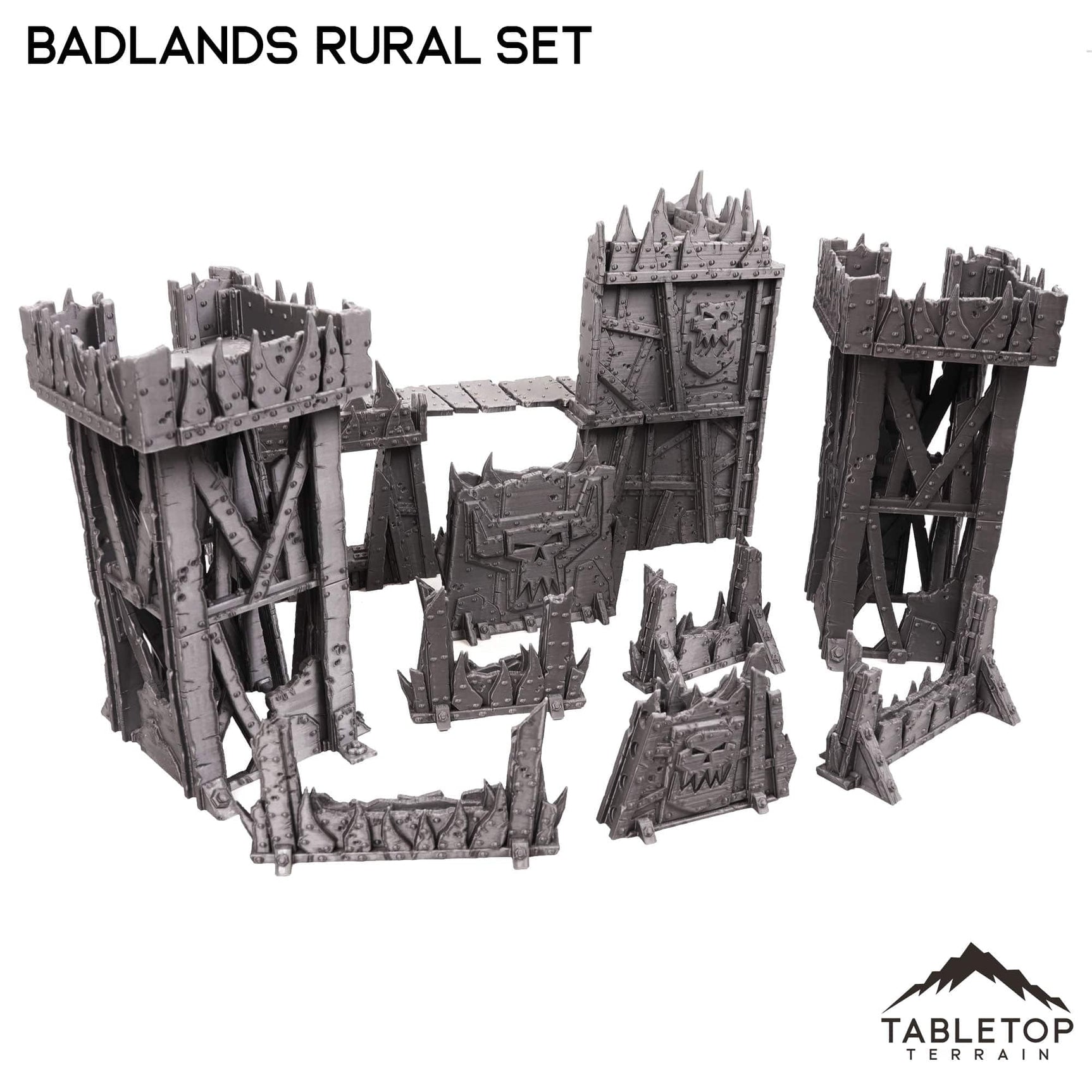 Badlands Ork Rural Terrain Set