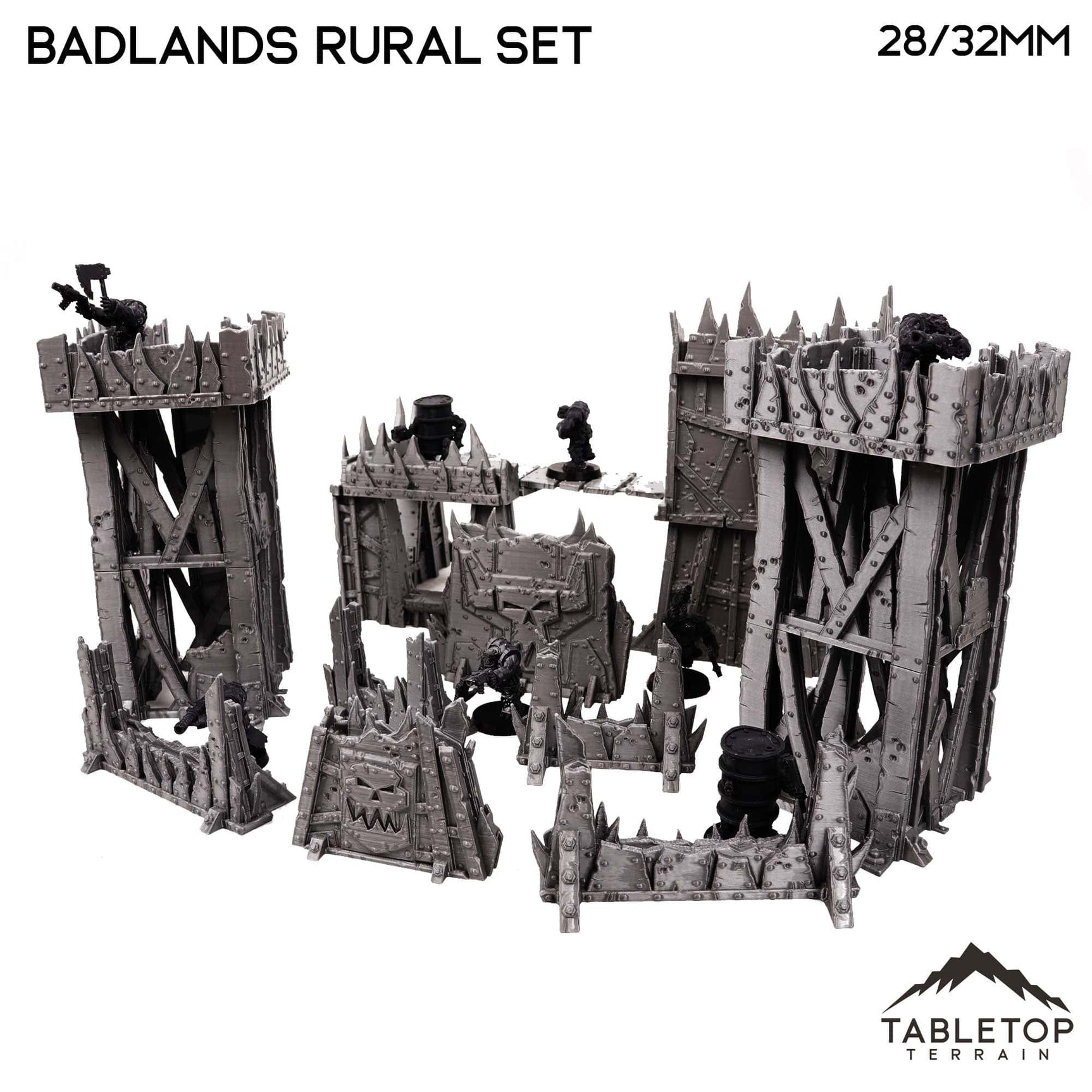 Badlands Ork Rural Terrain Set