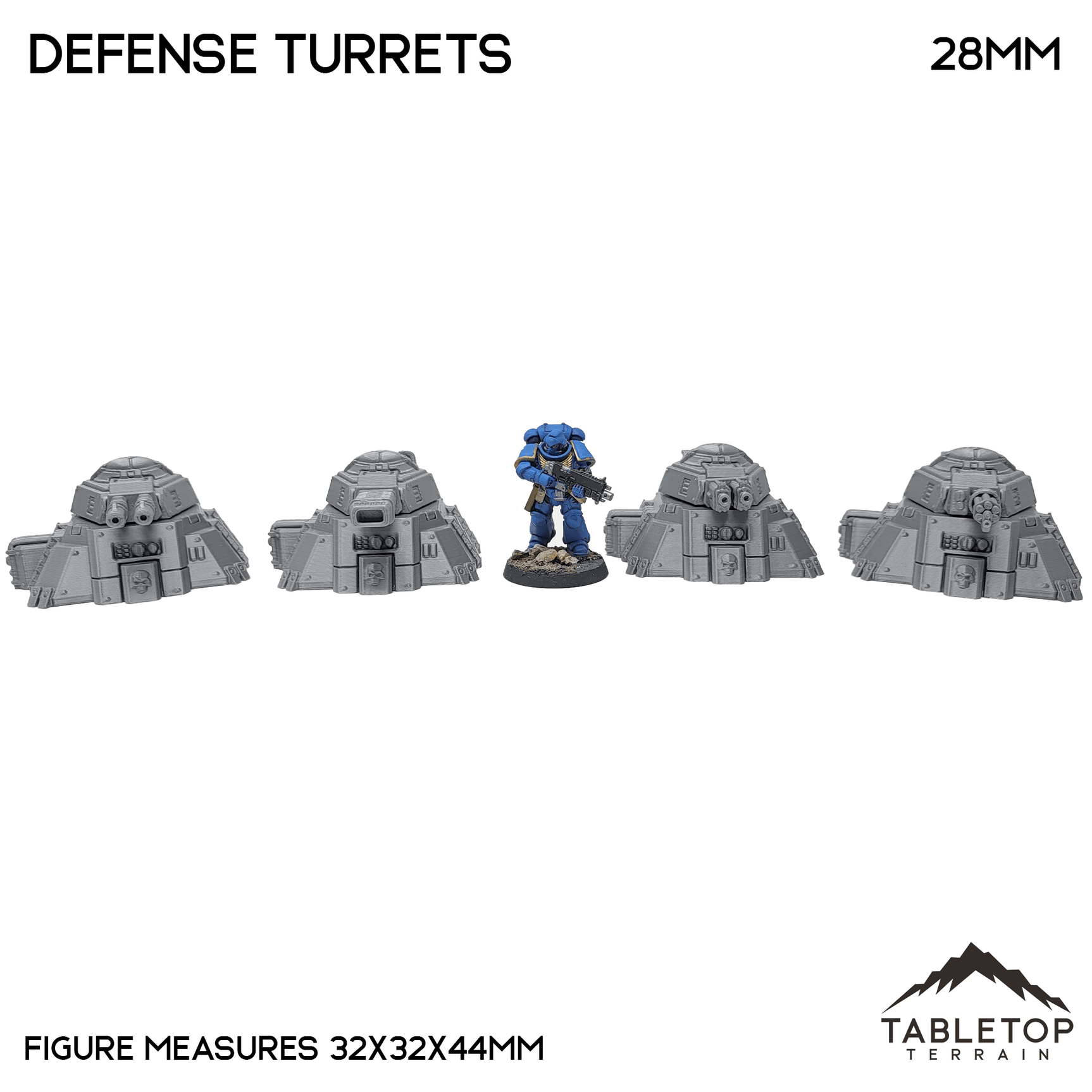 Defense Turrets - Chapters Headquarter