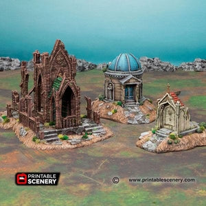 Hallowed Mausoleums - Fantasy Building