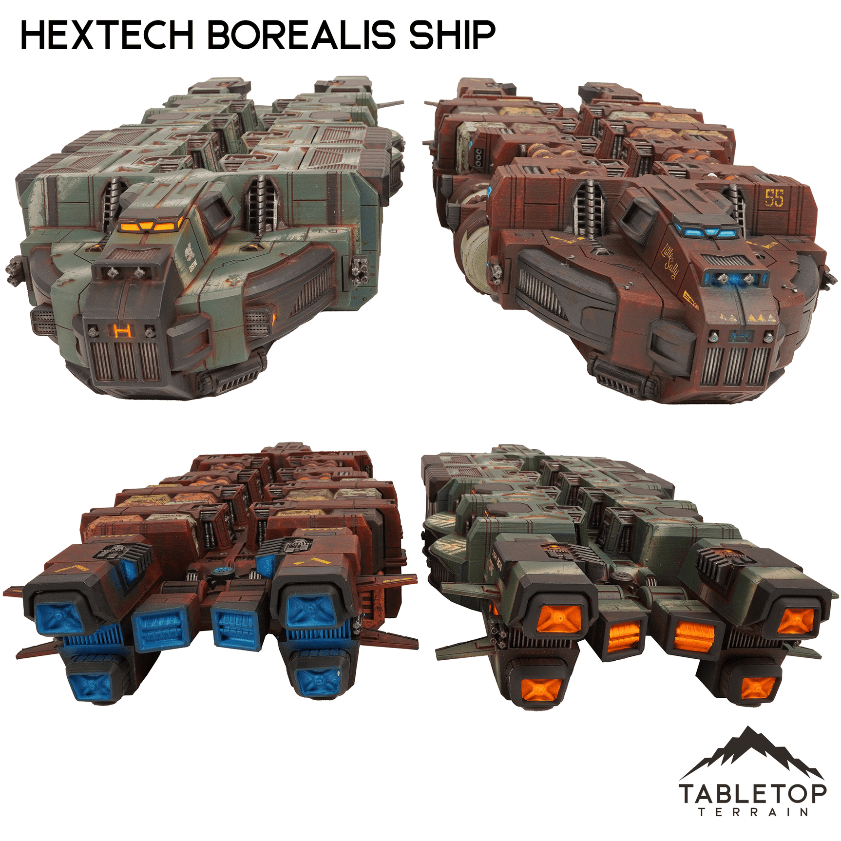 HEXTECH Borealis Ship- 6mm