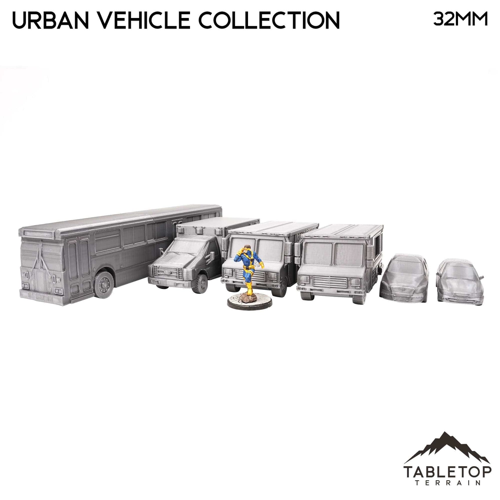 Urban Vehicle Collection - Marvel Crisis Protocol Vehicle Set