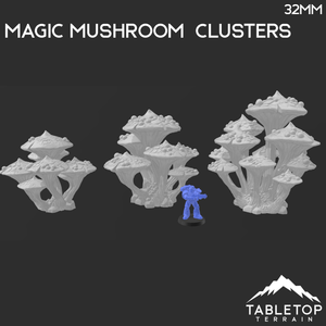 Magic Mushroom Clusters - Fantasy Scatter Terrain / Trees