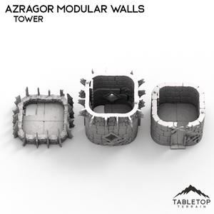 Azragor Modular Walls + Gate - Kingdom of Azragor