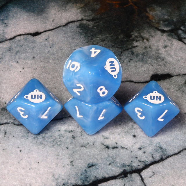 BLKOUT | Task Force UN Faction Dice Set| Baron of Dice | Wargaming ...