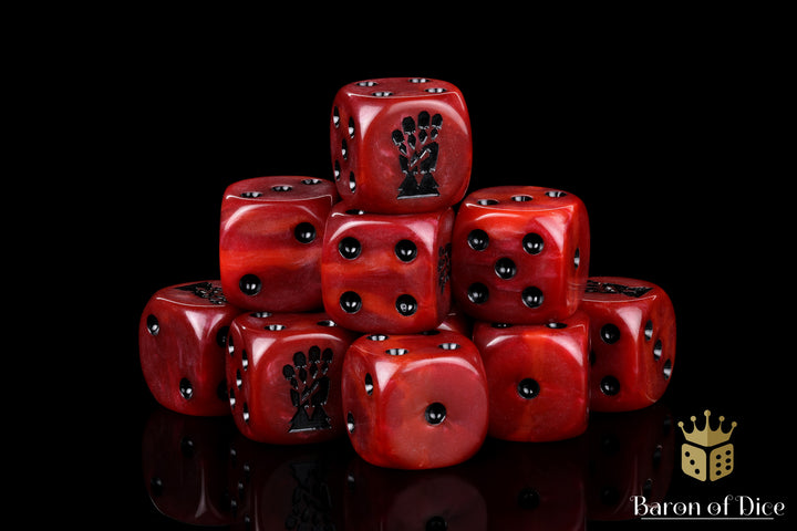 Chaos Corsairs 16mm Dice 2