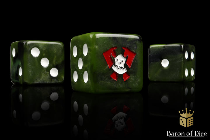 Bloody Orcs 16mm Dice