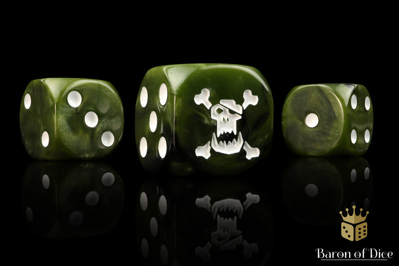 Orc Pirate 16mm Dice