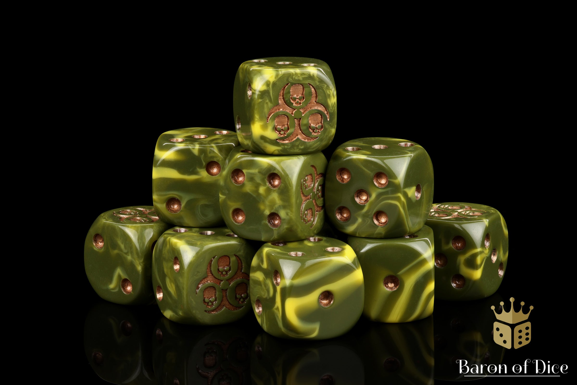 Sci-Fi Chaos Wargaming Dice | Baron of Dice Sci-Fi Chaos Wargaming Dice | Baron of Dice