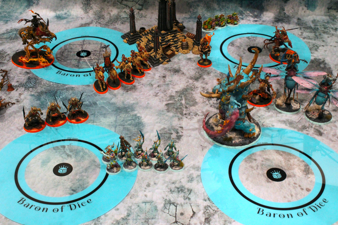 Objective Markers - Tabletop Compatible (Set of 8) Narrative